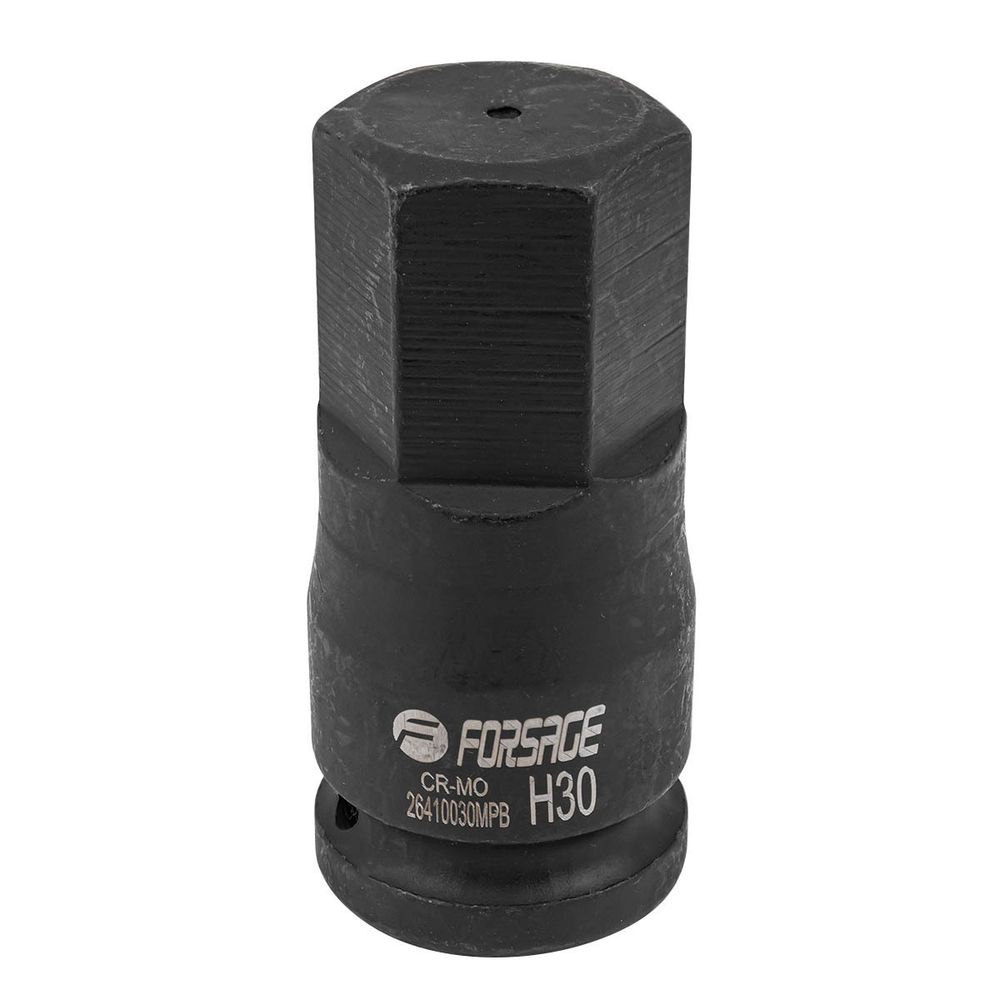 Головка-бита ударная 6-гранная 30мм, 3/4'' Forsage F-26410030MPB
