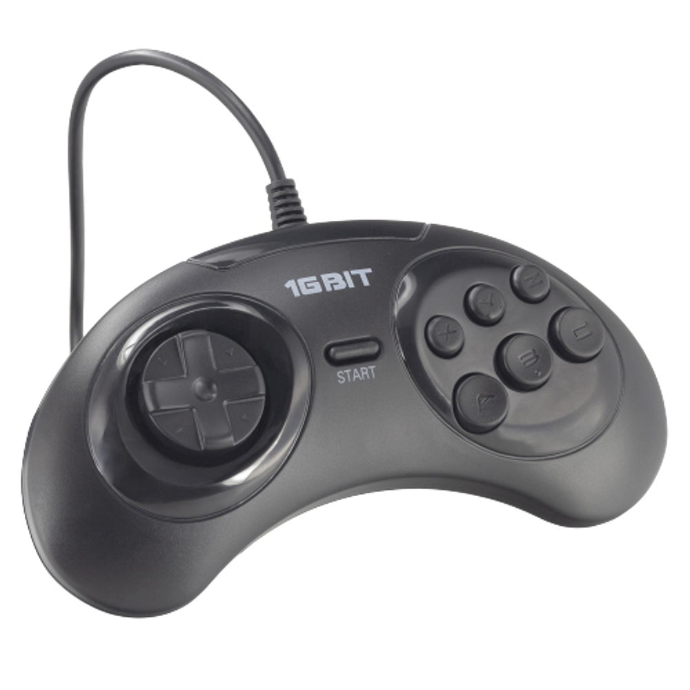 Retro Genesis Controller 16 Bit джойстик проводной с кнопкой Mode