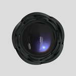 Анальная вибропробка 10,8 см с мигающими огнями Pretty Love Varian Large Butt Plug Multi Color Bottom Light Black BI-040182