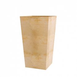 Кашпо CONIC LEMON CLAY 40x40x70