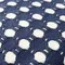 Покрывало из хлопка polka dots темно-синего цвета из коллекции essential, 230х250 см