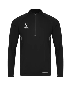 Джемпер ветрозащитный JÖGEL PREMIER PerFormPROOF 1/4 Zip Wind Top, черный