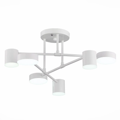 SLE201052-06 Люстра потолочная Белый/Белый LED 6*7W 4000K