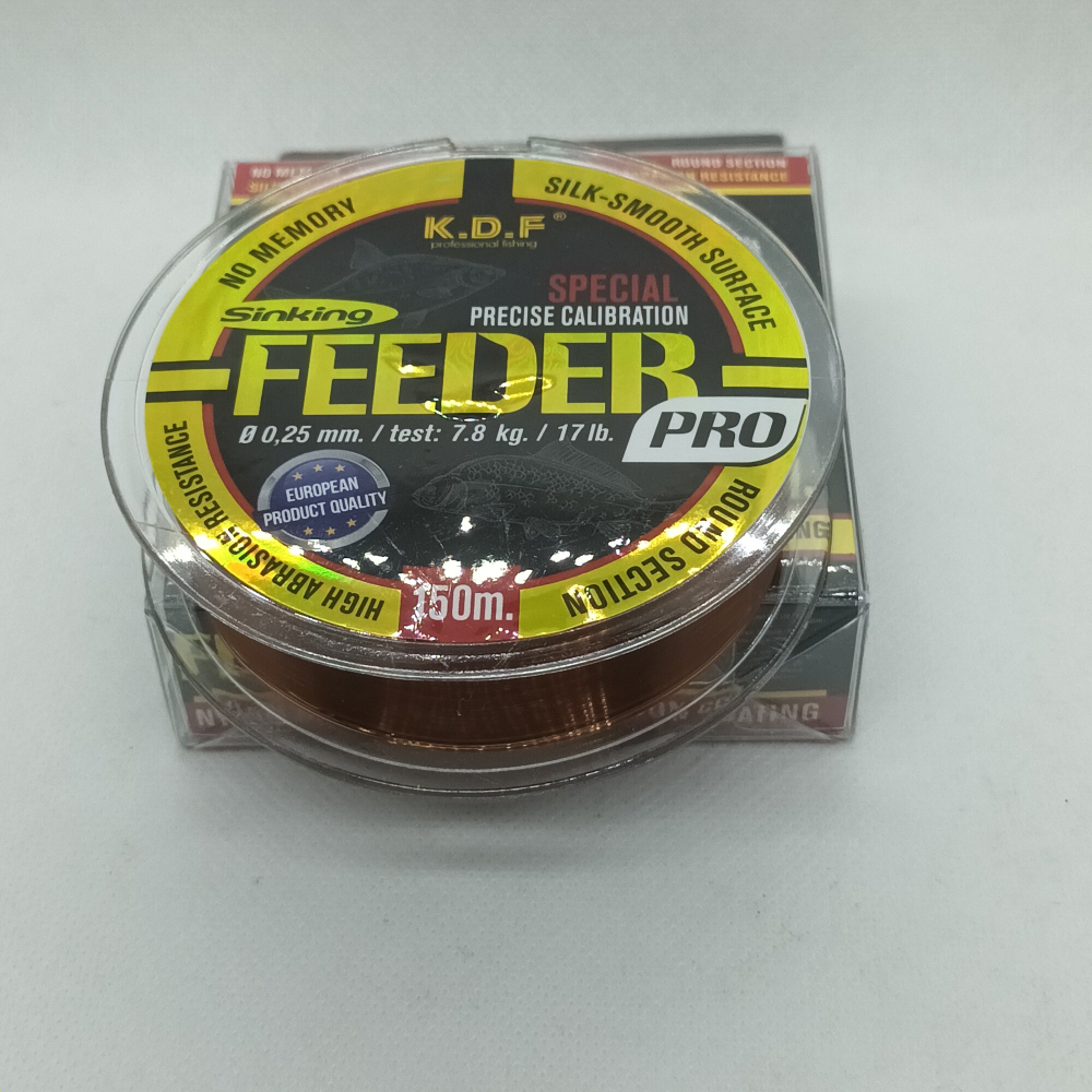 Feeder Pro монофильная леска с покрытием флюрокарбона 0.25мм