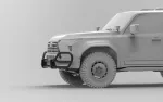 Дуга переднего бампера для Lexus GX 550 GX550 2024+ Лексус силовой обвес кенгурятник