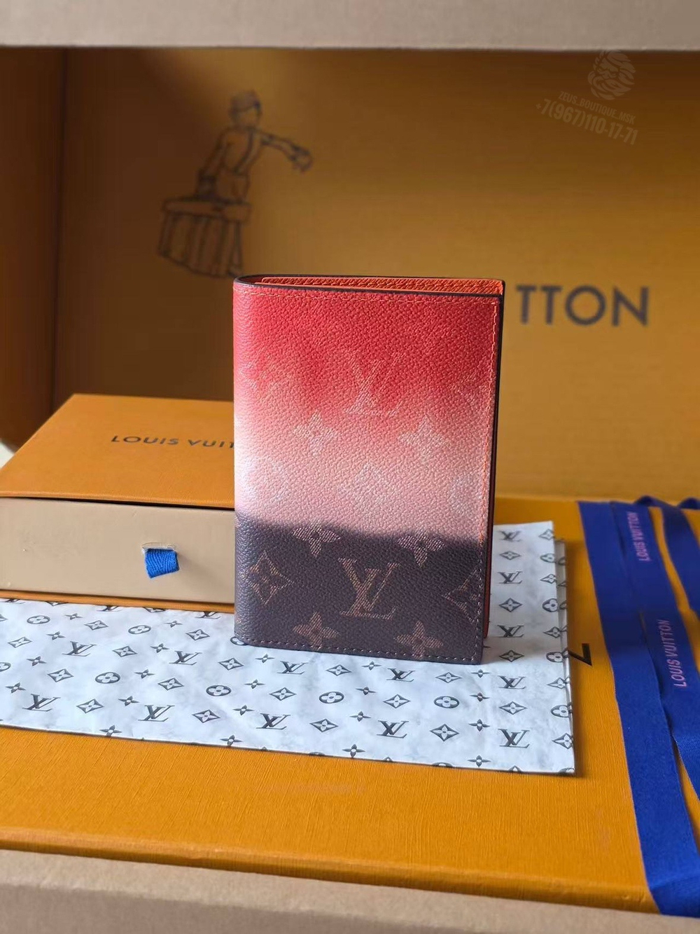 Обложка для паспорта Louis Vuitton