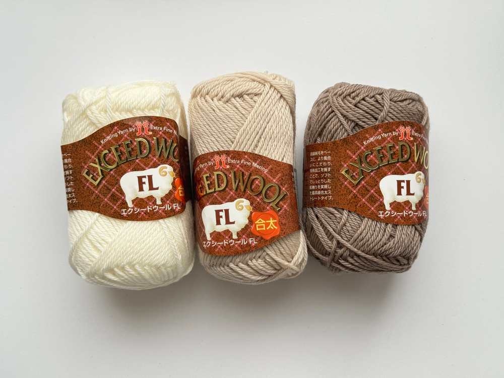 Exceed Wool FL, цвет 701 белый