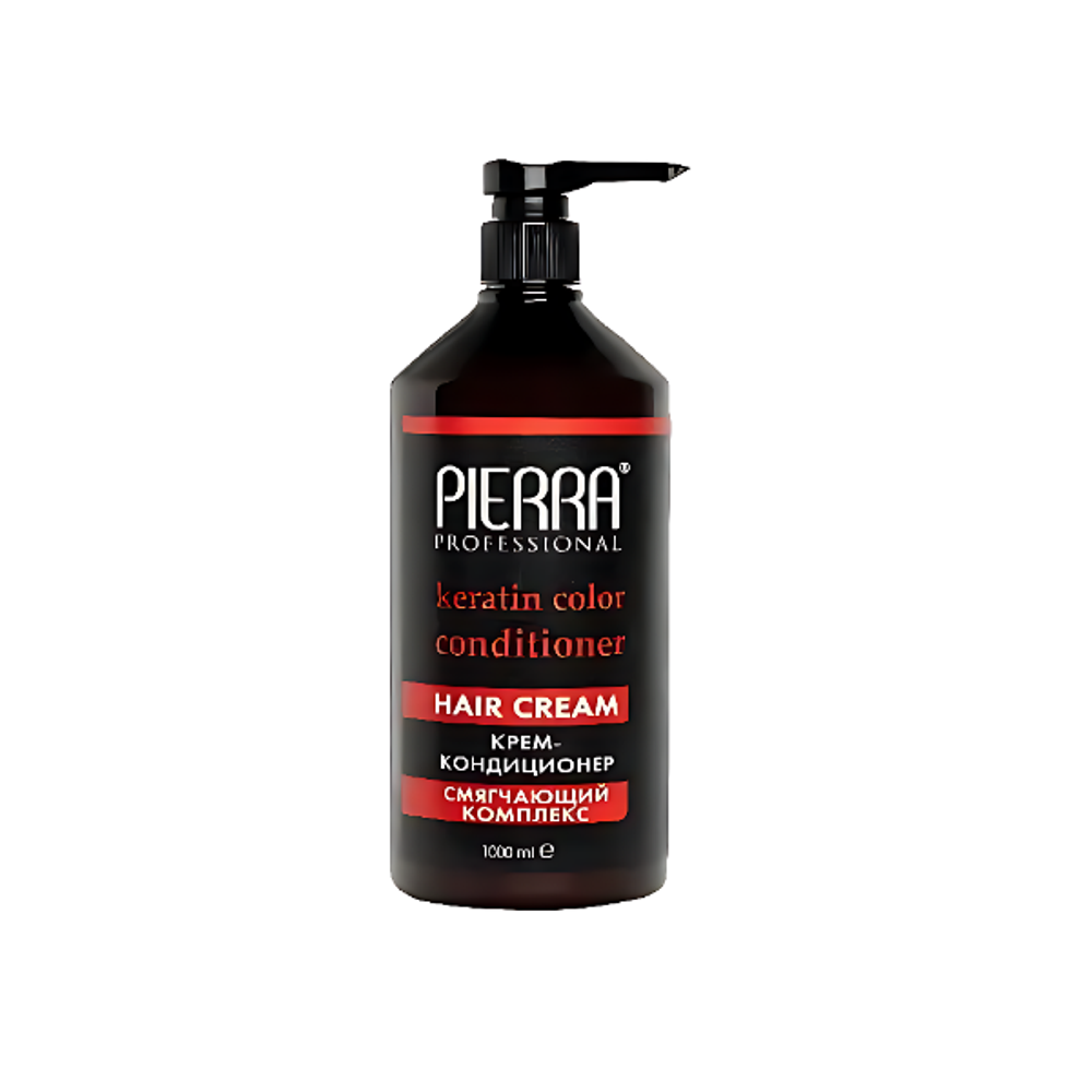 PIERRA Крем-кондиционер для окрашенных волос Keratin Color Conditioner, 1000 мл