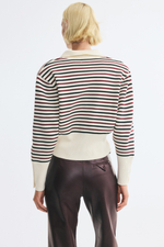 Трикотажный топ-поло с подплечниками - H&M