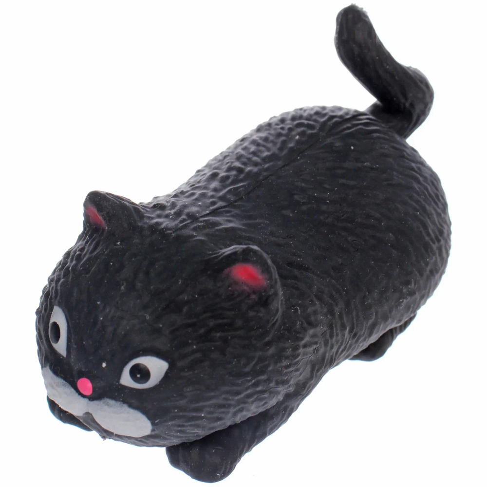 Игрушка «Кот», 9 см, сквиш с песком, микс