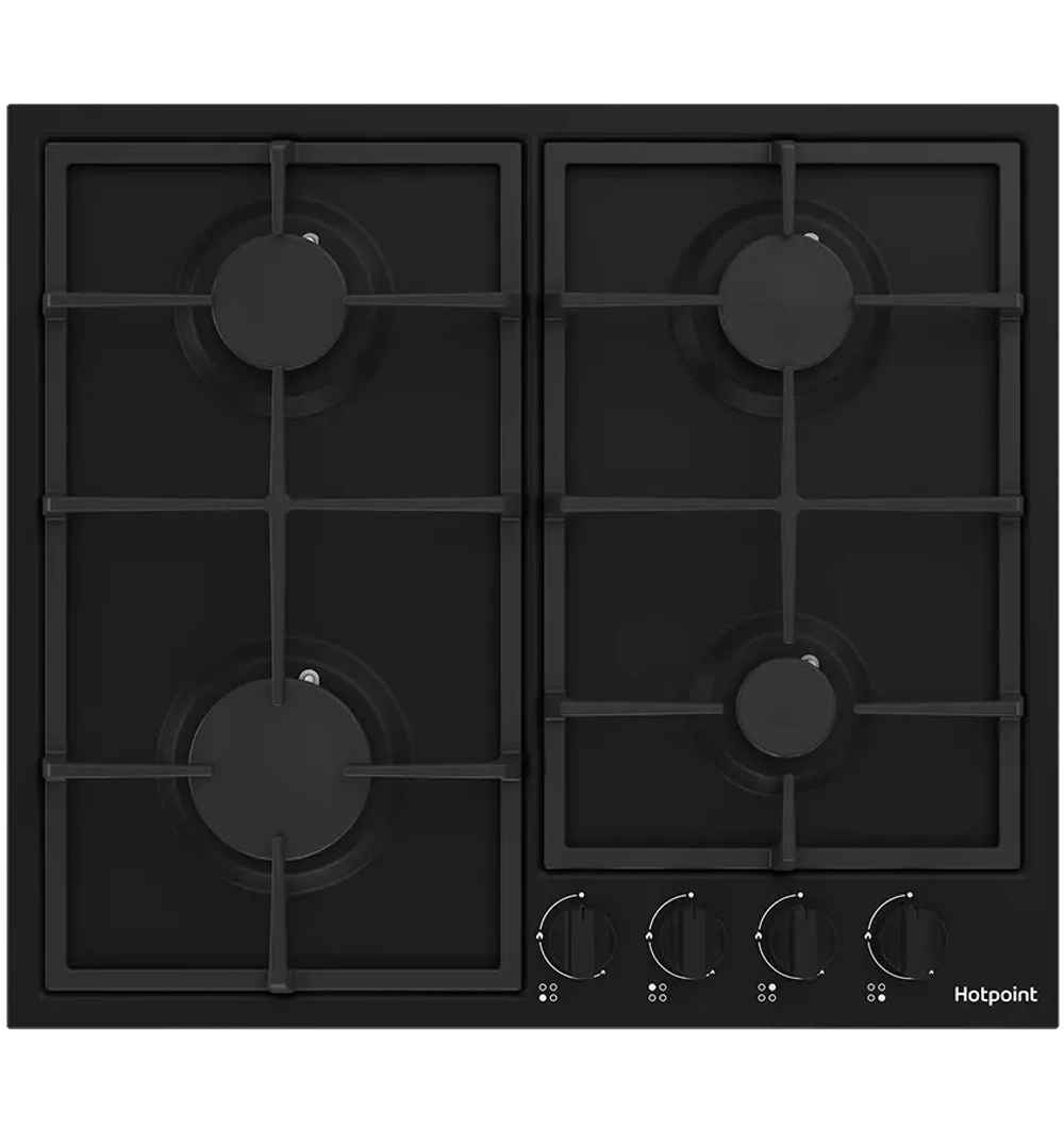 Варочная поверхность газовая Hotpoint HGMT 642 BL
