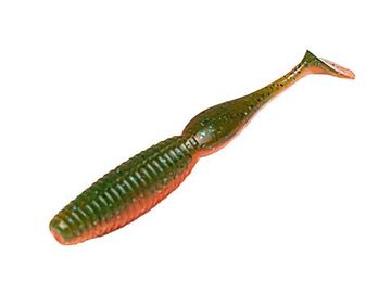 Виброхвосты съедобные LJ Pro Series MegaWorm 4,0in (10,16 см), цв. T56, 5 шт.