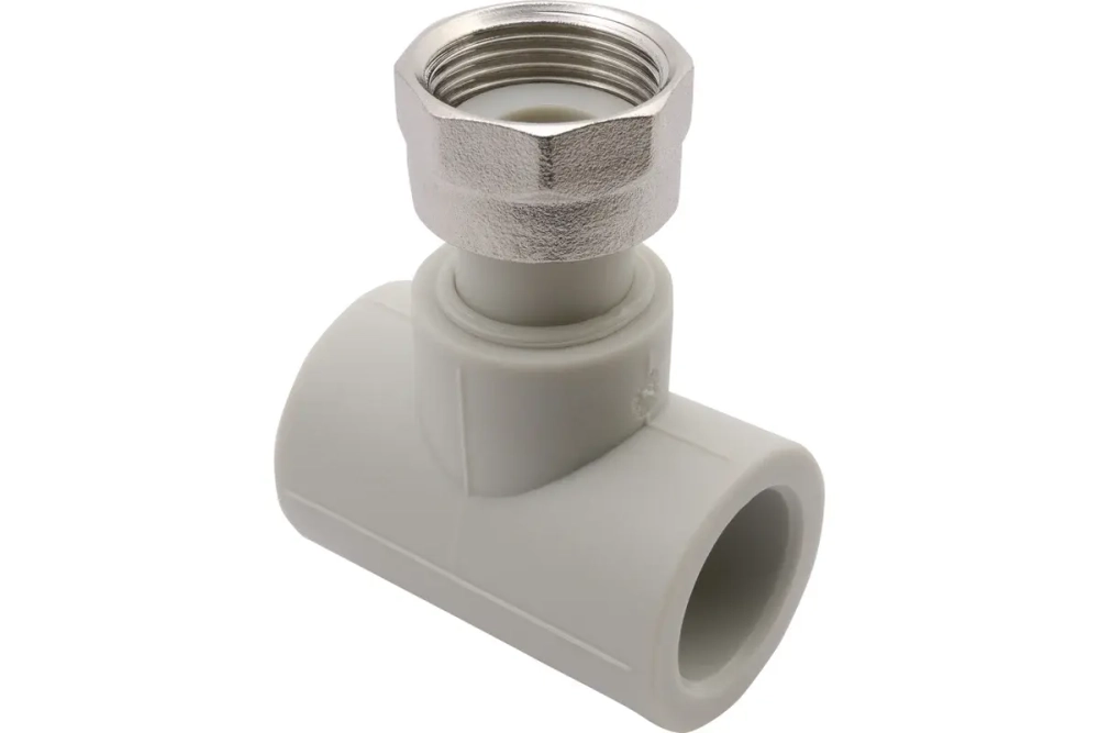 Тройник с накидной гайкой FV-Plast 20x3/4"