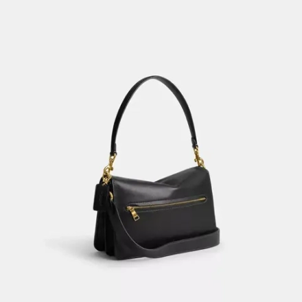 COACH СУМКА ЧЕРЕЗ ПЛЕЧО TABBY CHAIN, ЧЕРНЫЙ
