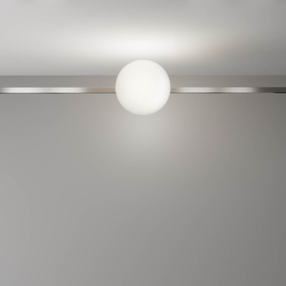 Магнитный трековый светильник Maytoni FLARITY Luna TR229-1-8W4K-PT