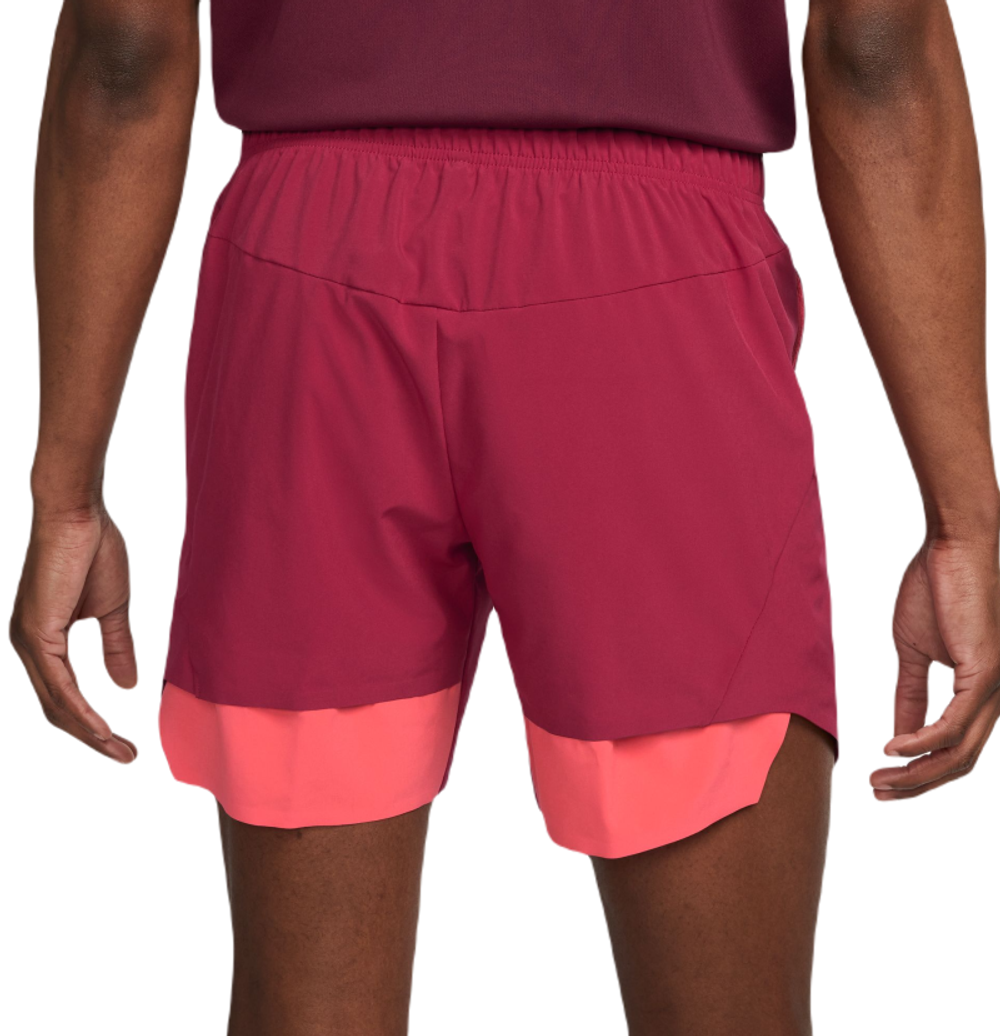Мужские теннисные шорты Nike Court Dri-Fit Slam Tennis Shorts - noble red/ember glow/white