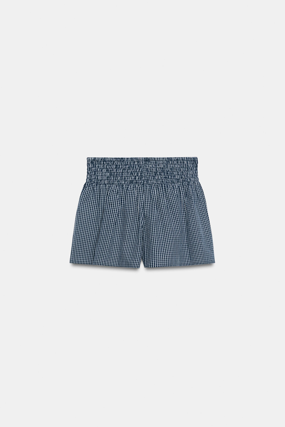 ШОРТЫ В КЛЕТКУ ВИШИ — ZARA