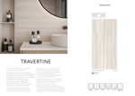 Травертин беж КГ / Travertine beige PG 01  600х1200 (1-й сорт)