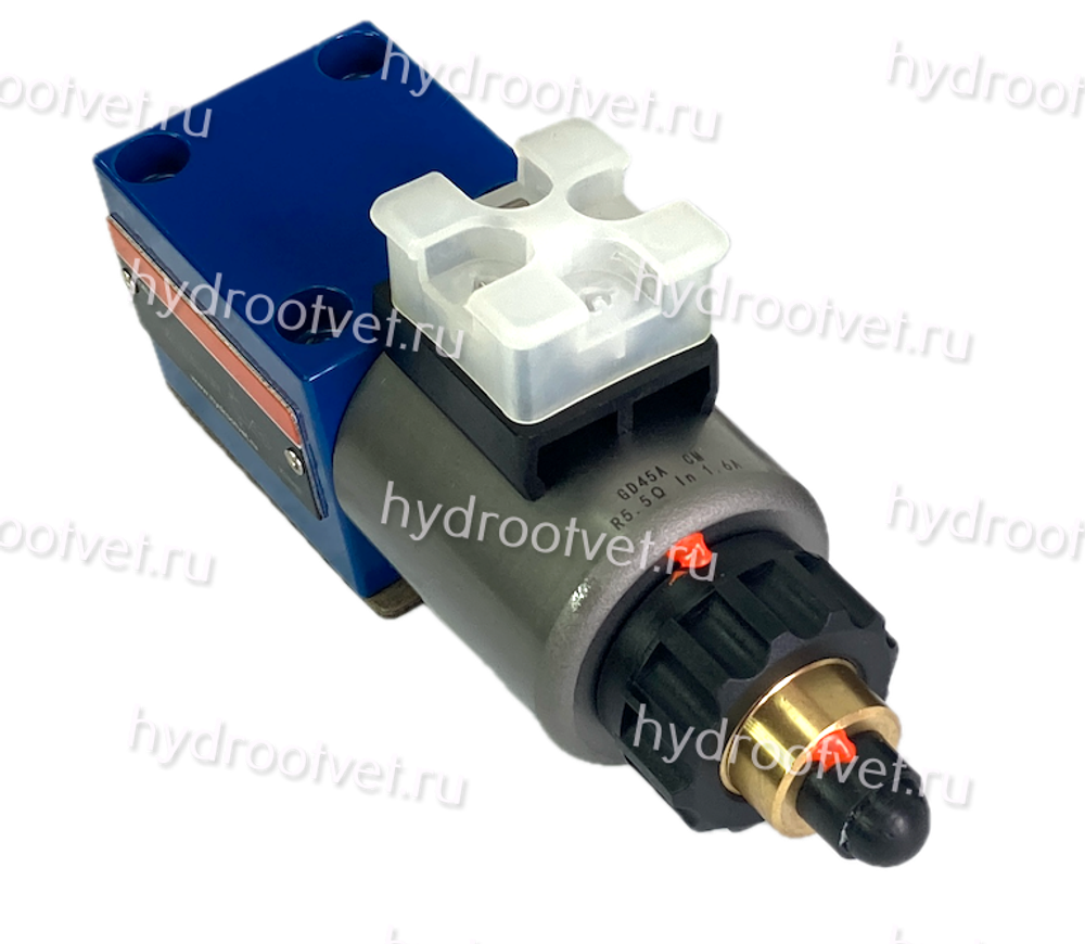 DBET-6X/350G24K4V - Пропорциональный предохранительный клапан Ду6 (пилот), давление регулировки до 350 бар, встроенные усилитель = нет