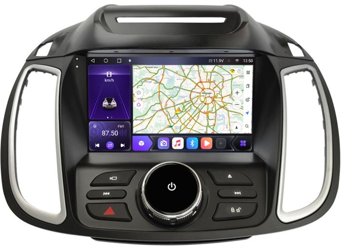 Магнитола для Ford Kuga 2 2012-2019 (без SYNC 3) - Kuberg SF-9203-1 Android 12, Быстрая, CarPlay, 4G SIM-слот