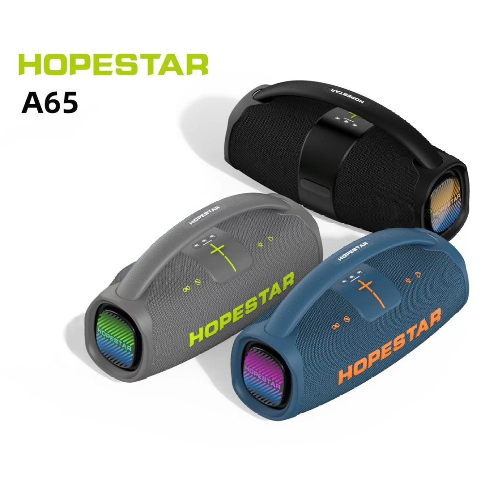 Портативная колонка HOPESTAR A65 300 Вт, черный