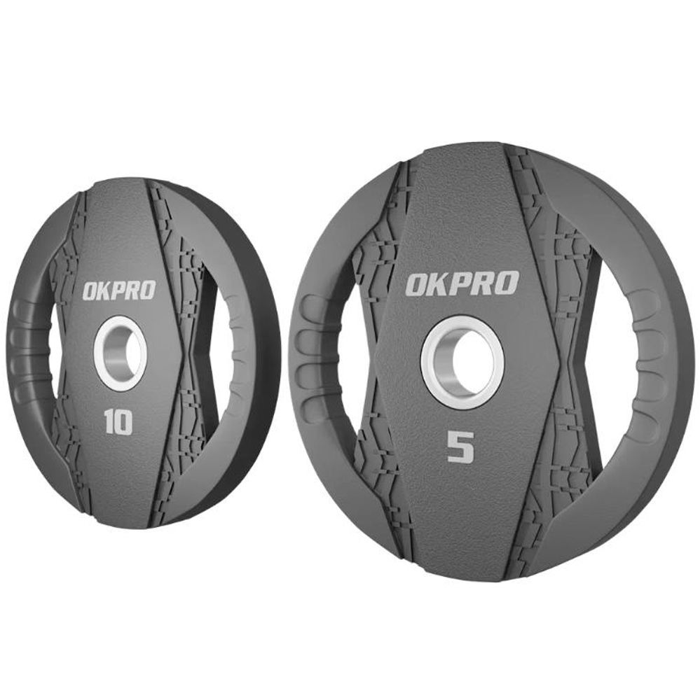 Диск олимпийский обрезиненный 25 кг OKPRO