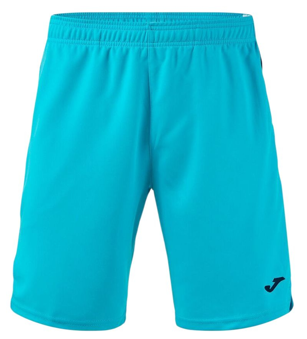Мужские теннисные шорты Joma Terra Bermuda - fluor turquoise/dark navy