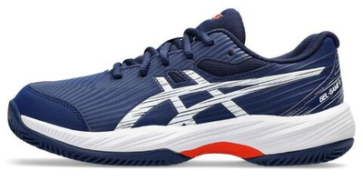 детские Кроссовки теннисные Asics Gel-Game 9 GS - blue expanse/white