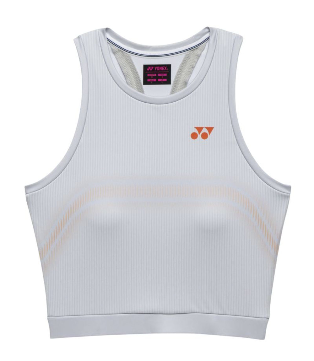 Топ теннисный Yonex RG Tank - silver grey