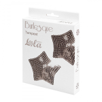 Серебристые пэстисы-звездочки Lola Pasties Burlesque Tempest Silver 3636-01lola