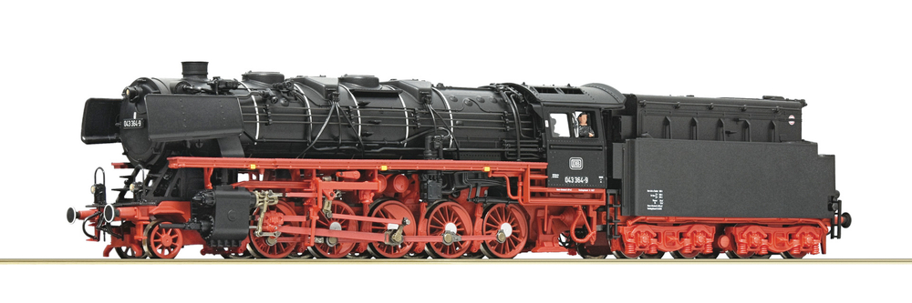 Паровоз class 043, DB , IV эпоха, декодер + ЗВУК