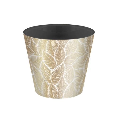 ГОРШОК Д/ЦВЕТОВ ROSEMARY D160MM 1,6Л PH05529/01 ЗОЛОТЫЕ ЛИСТЬЯ