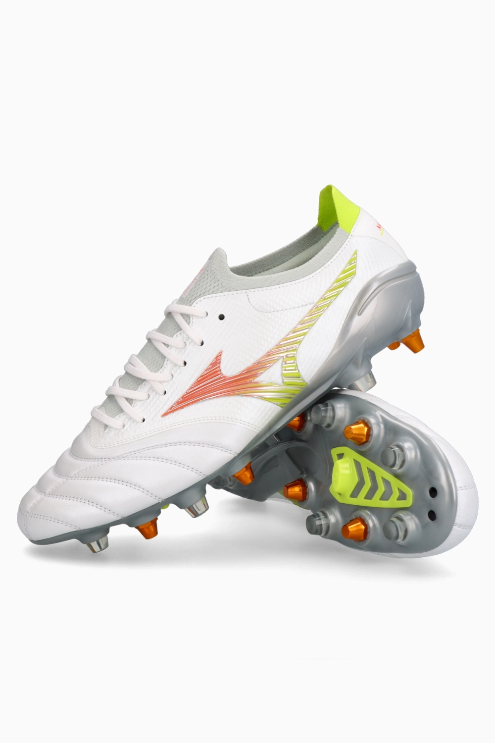 Бутсы Mizuno Morelia Neo V Beta Japan Mix - серебряный