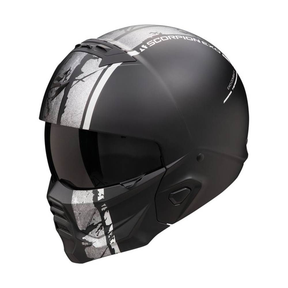 Scorpion Exo-Combat II Lord matt black/silver