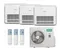 Мульти сплит-система Hisense 3 x AKT-09UR4RK8 / AMW3-24U4RJC
