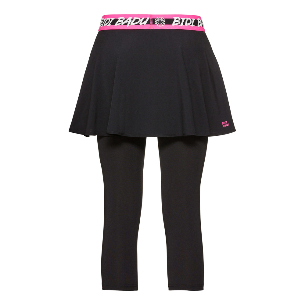 Женская теннисная юбка BIDI BADU Faida Tech Scapri Women - Black, Pink