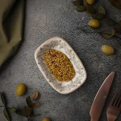 Соусник 60 мл 10*7 см h2,7 см емкость для закусок овальный Oliva By Bone Innovation [bb] [6]