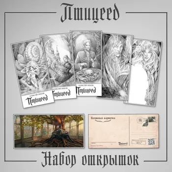 Набор открыток «Птицеед» (6 шт.)