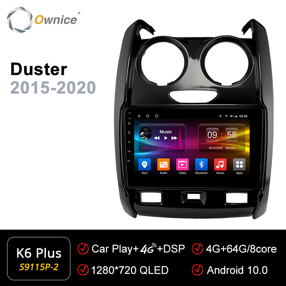 Установочный комплект для RENAULT Duster 2015+  KUBERG OL-9115-2