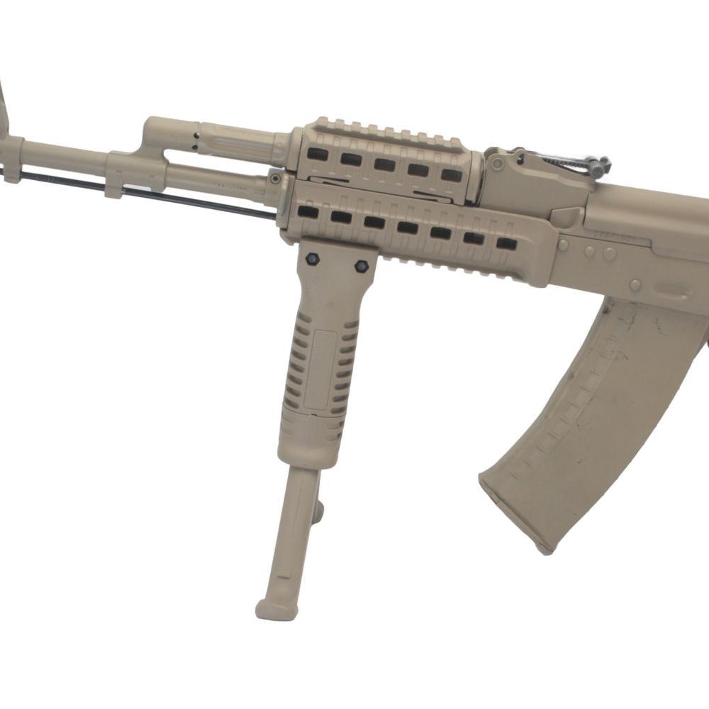 Передняя рукоять с выдвижными сошками. DLG Tactical