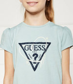 Футболка Guess - голубой(K4RI06 K6YW4)