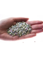 Стразы холодной фиксации стекло Crystal AB ss16
