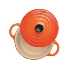 Le Creuset Мини-кокотница 10см пламя 71901-10090