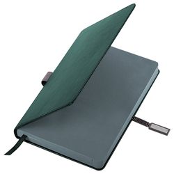 Ежедневник датированный А5 BRAUBERG "Inspiration" темно-зеленый (117477) 5