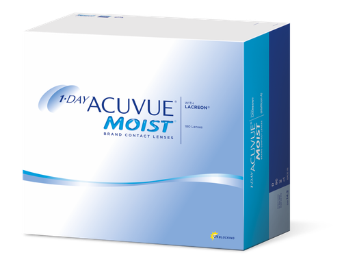 1-DAY ACUVUE MOIST with LACREON (180 линз)