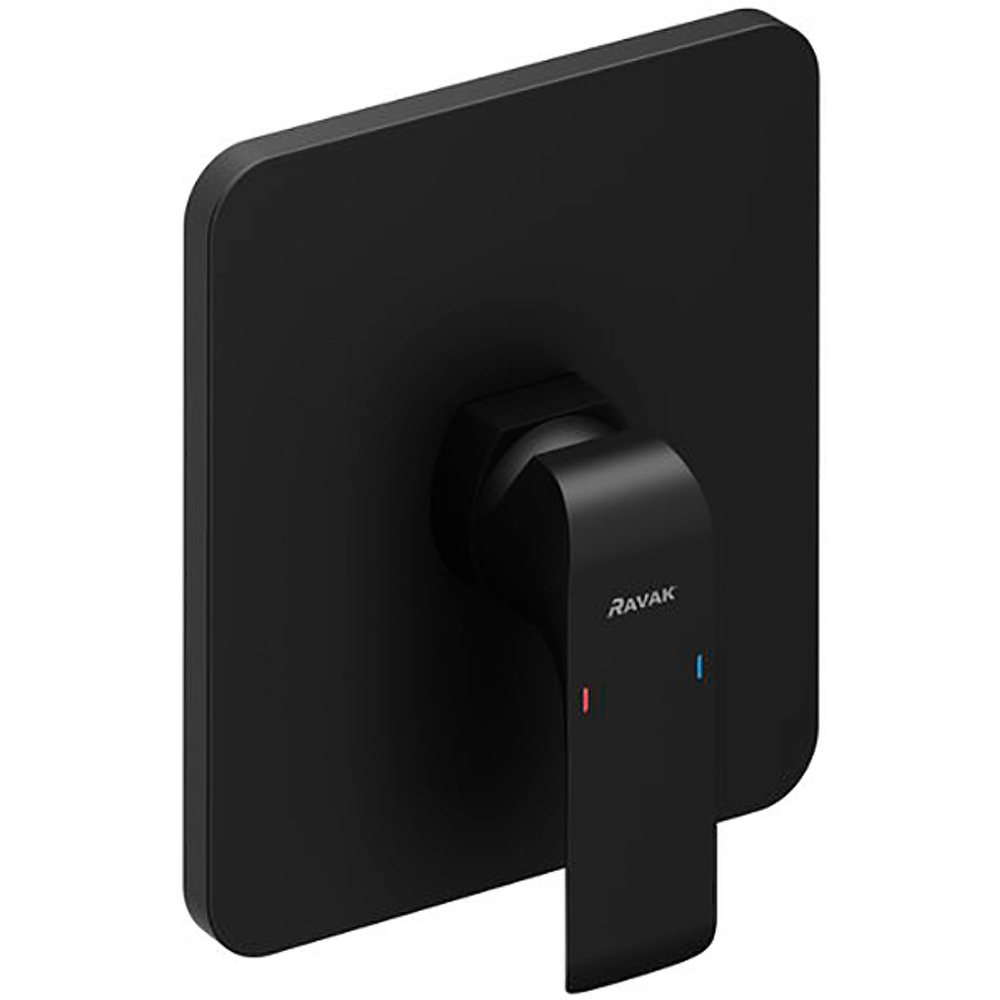 Смеситель для душа Ravak Flat FL 066.20 X070180 Черный матовый