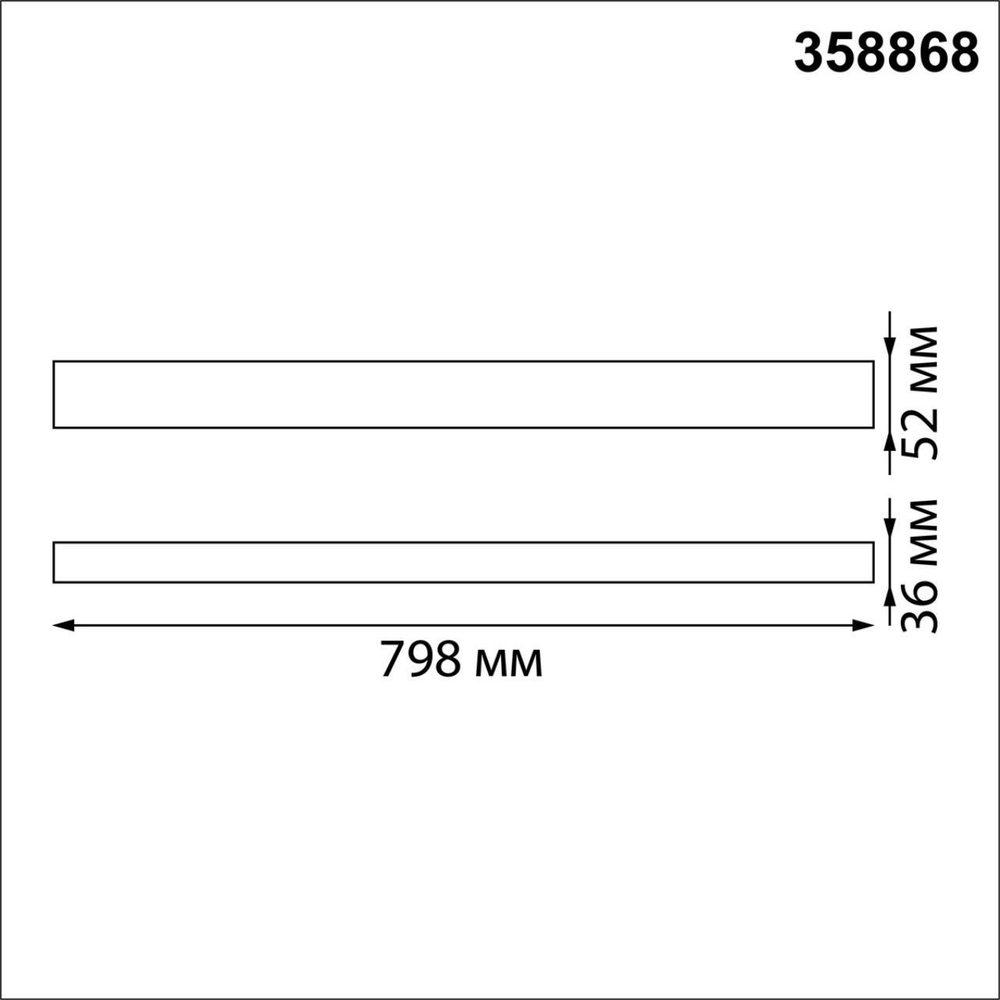358868 OVER NT22 черный Подвесной светодиодный светильник IP20 LED 4000K 30W 220V ITER