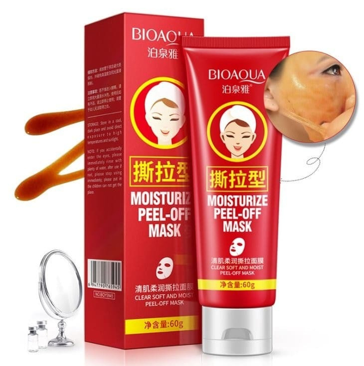 Маска-пленка для лица Bioaqua Moisturize Peel Off Mask очищающая увлажняющая 60 г