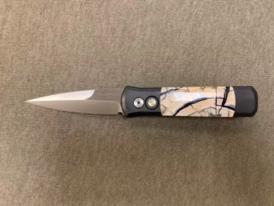 Нож Pro -Tech GODSON PR/721MamTWhite