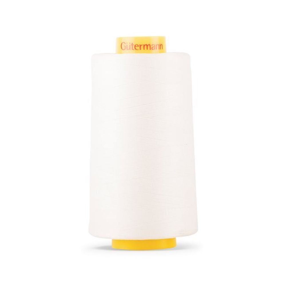 Нитка Gutermann Mara 120 (5000 метров), 1 боб., универсальная | _001 молочный (сумрачно-белый)